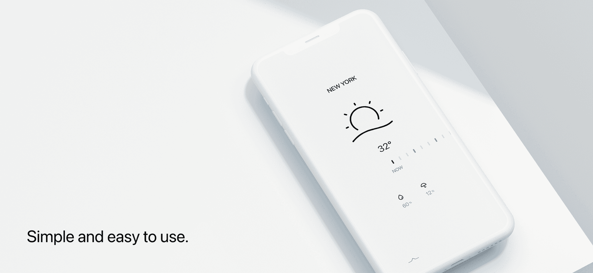 Weather Minimal interface